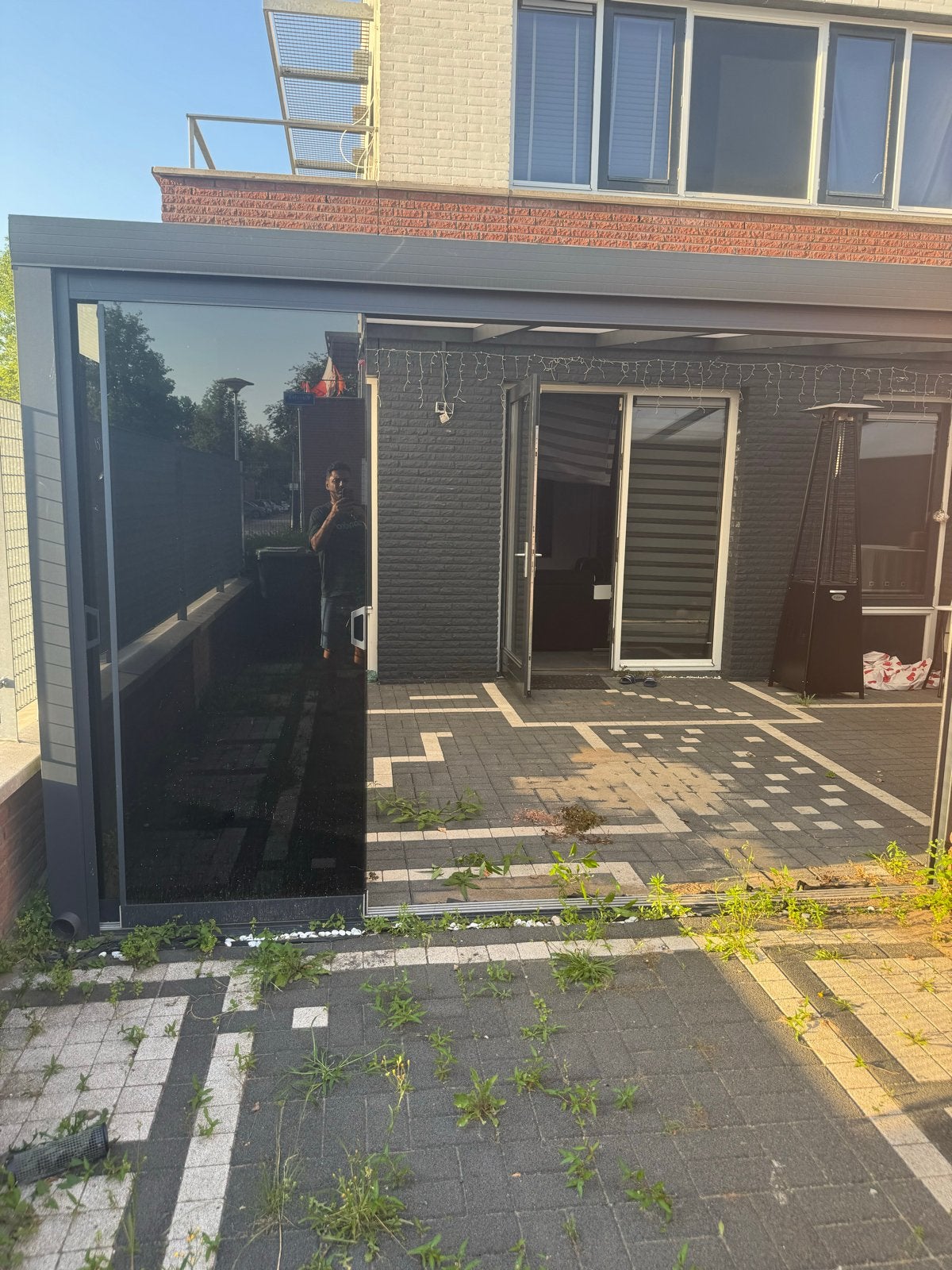 Zo goed als nieuwe veranda 6,7 x 4 meter, Ophalen of Verzenden, Zo goed als nieuw, Veranda