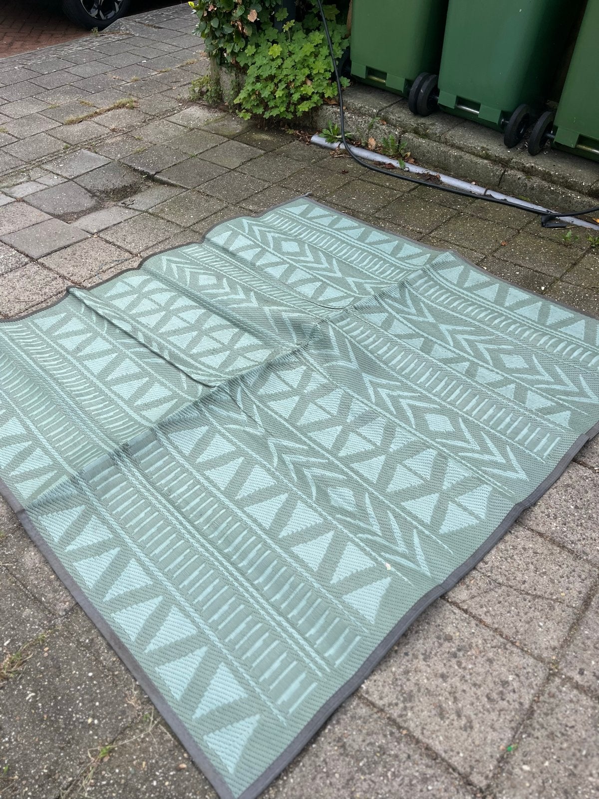 Campingtapijt / Tuinkleed 1.80 x 1.90 m, Ophalen, Gebruikt