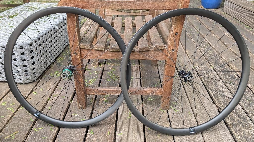 Farsports Superlight 30mm Wielset Extralite Naven (1140g), Zo goed als nieuw, Racefiets, Carbon, Ophalen