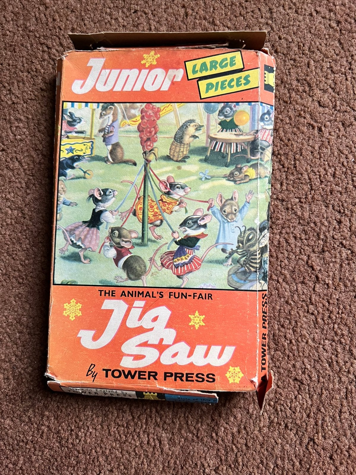 Tower Press Junior Jigsaw Puzzle Jaren '50, Ophalen of Verzenden, Minder dan 500 stukjes, Gebruikt, Legpuzzel