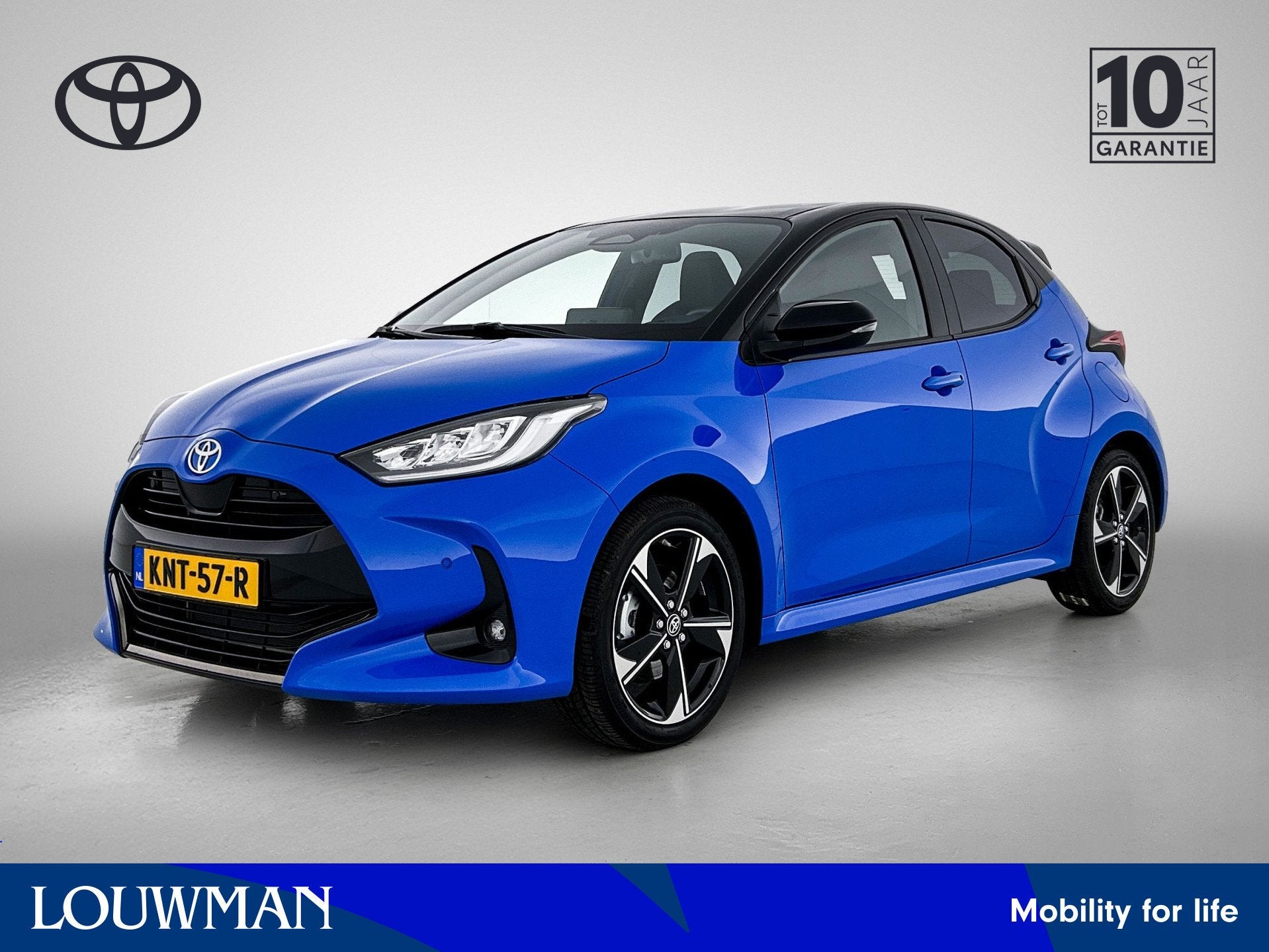 Toyota Yaris 1.5 Hybrid 130 Executive | Parkeersensor voor e, 12 maanden, 450 kg, Gebruikt, Blauw