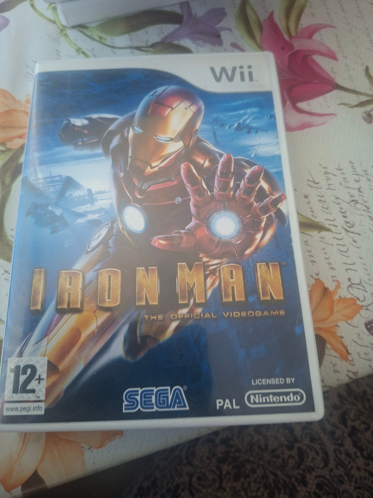 Wii Iron man, 1 speler, Ophalen of Verzenden, Zo goed als nieuw, Vanaf 3 jaar