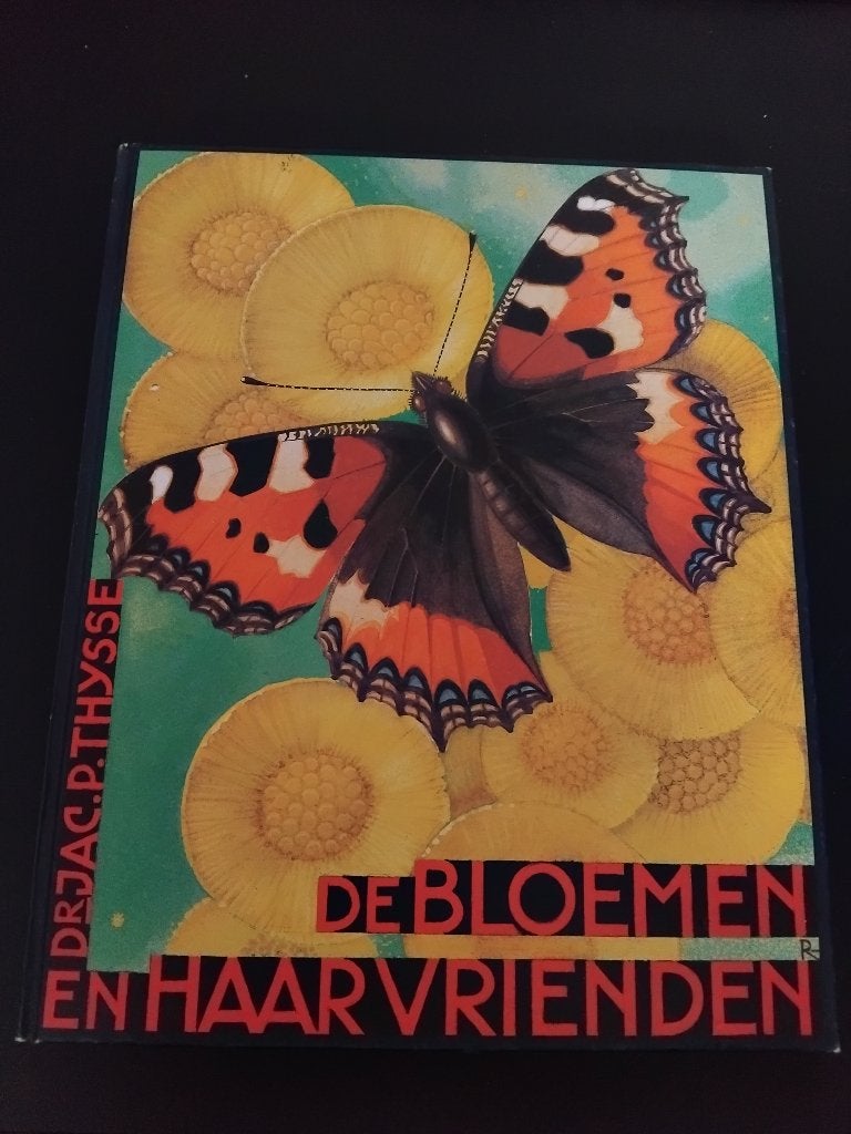 De Bloemen en haar vrienden dr.Jac.P. Thijsse 1934, Ophalen, Zo goed als nieuw, Dr.Jac.P. Thijsse, Plaatjesalbum