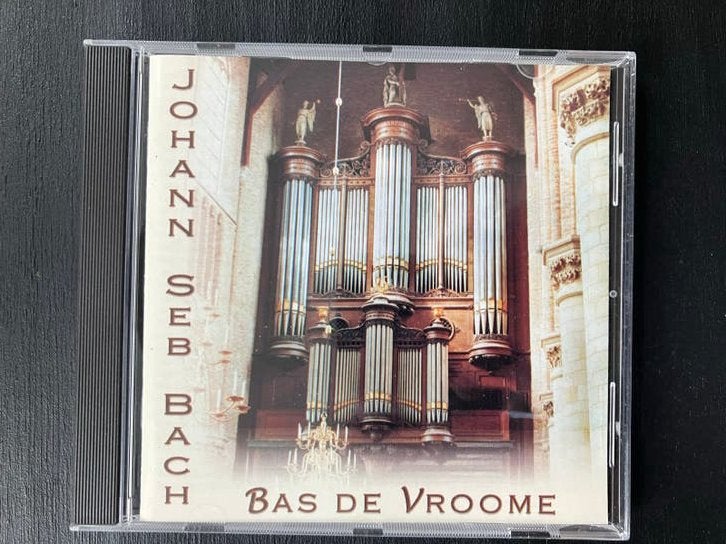 Johann Sebastian Bach - orgel Bas de Vroome Orgel CD, Ophalen of Verzenden, Zo goed als nieuw, Album, Inclusief boekje