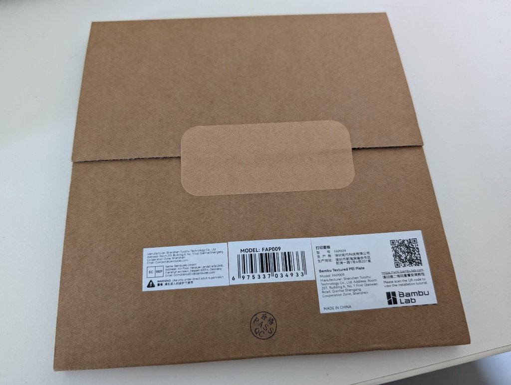 Nieuw: Bambu A1 Mini Textured PEI buildplate, Ophalen of Verzenden, Nieuw, Printeraccessoires