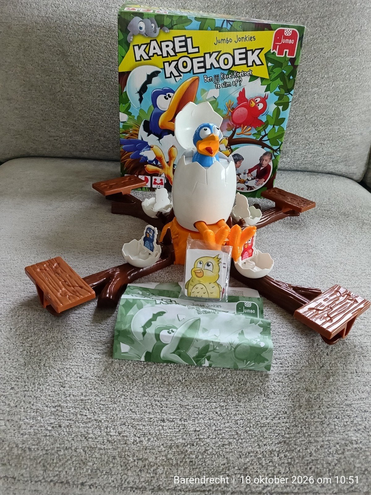 Karel Koekoek spel - Jumbo, Ophalen of Verzenden, Gebruikt, Jumbo