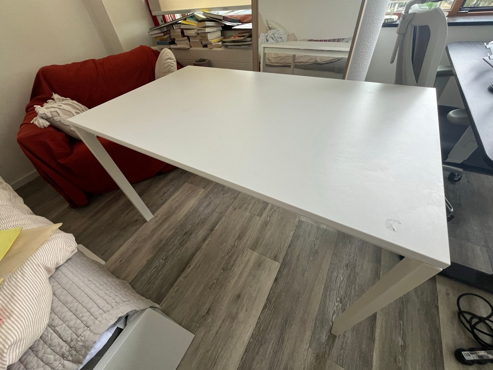Ikea VIHALS tafel 125x74, Ophalen, Gebruikt, 100 tot 150 cm, 50 tot 100 cm