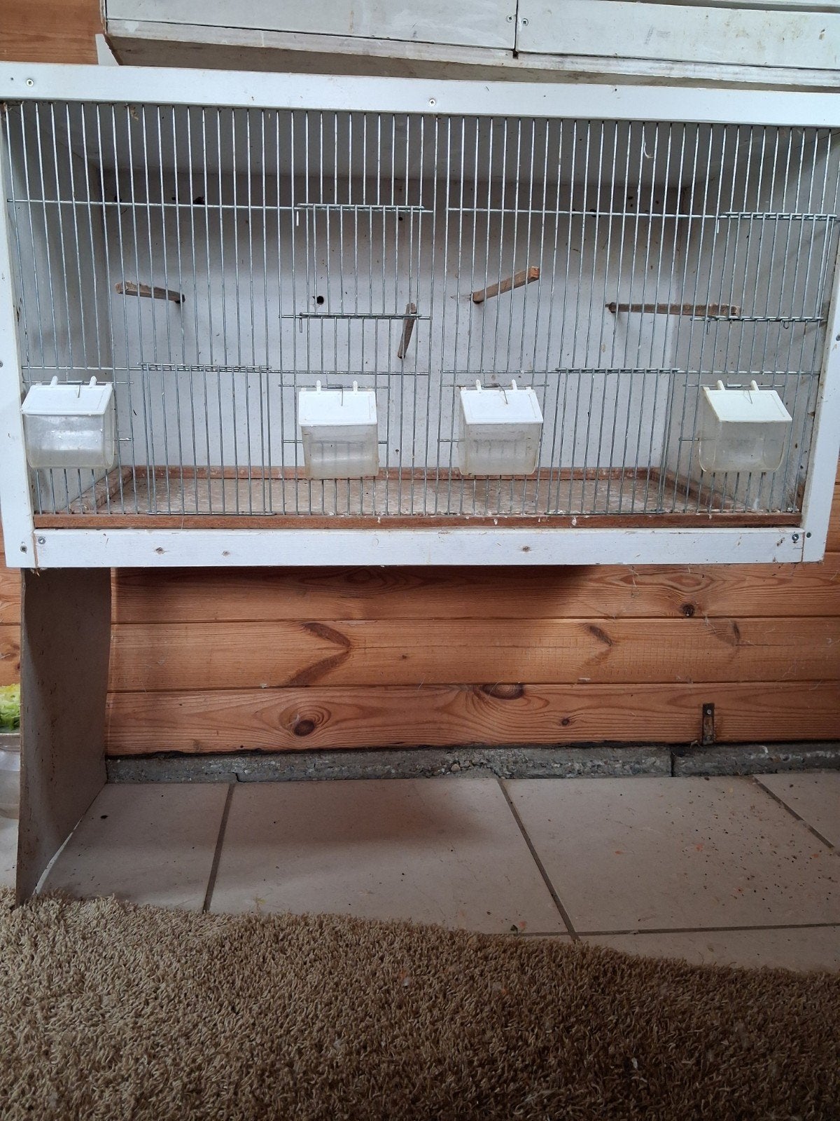 vogelkooi ook ruilen voor kanarie man, Dieren en Toebehoren, Ophalen of Verzenden, Gebruikt, Hout, Vogelkooi