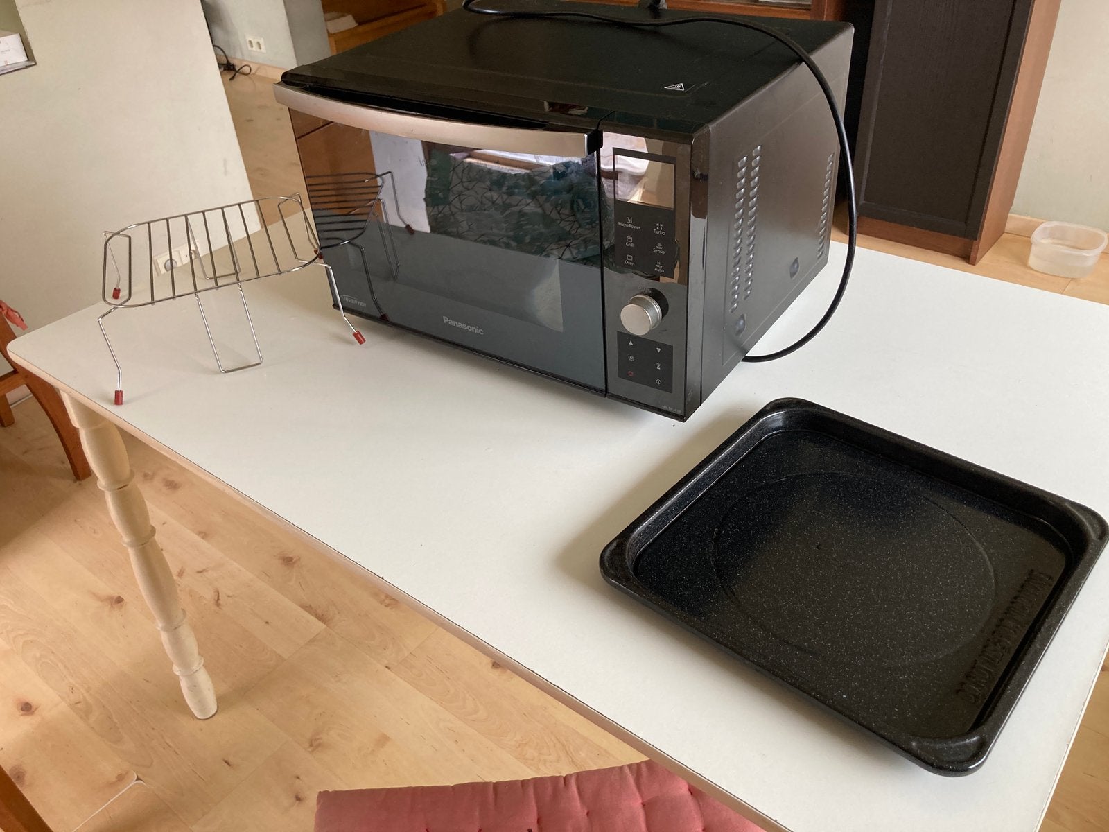 Panasonic NN-DF383B Combimagnetron Oven | Grill/Inverter/27L, Witgoed en Apparatuur, Ovens, Ophalen, Minder dan 45 cm, Minder dan 45 cm