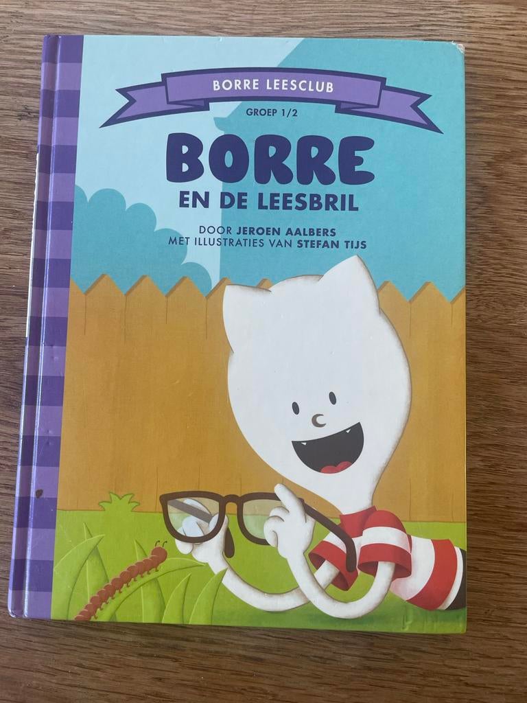 Borre en de leesbril - Borre Leesclub Groep 1/2, Gelezen, 5 of 6 jaar, Fictie algemeen, Jongen of Meisje