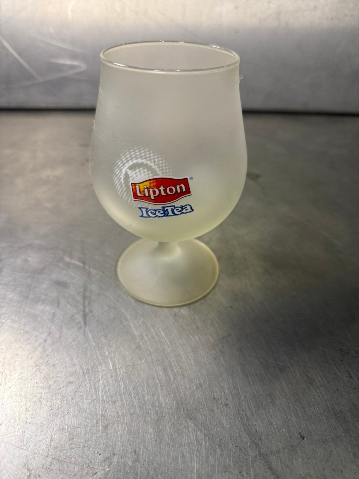 10 Lipton ice tea glazen prijs is voor alle 10 samen, Verzamelen, Ophalen of Verzenden, Zo goed als nieuw, Frisdrankglas