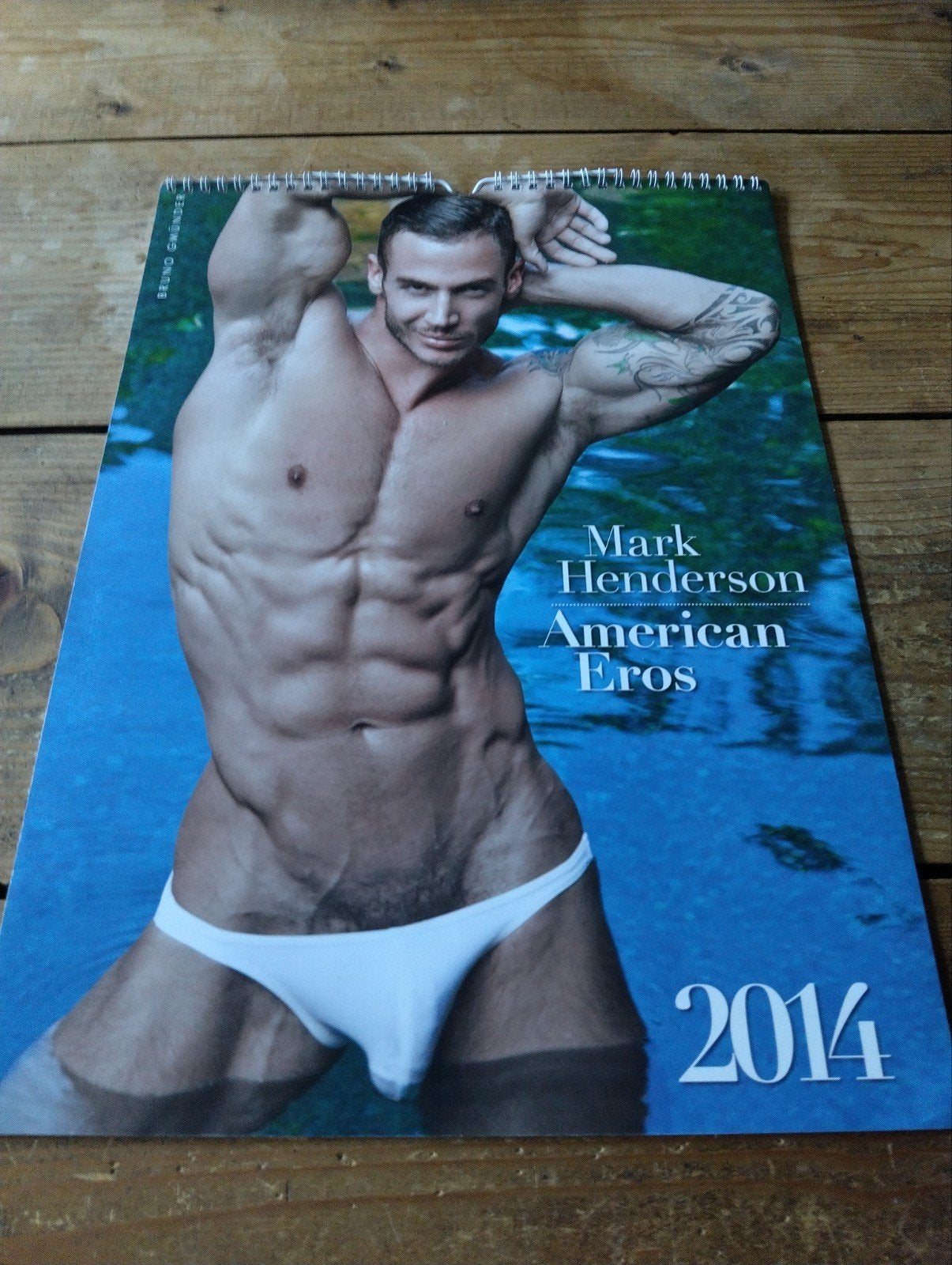 Gay, homo. American Eros 2014 42/30 cm, Ophalen of Verzenden, Maandkalender