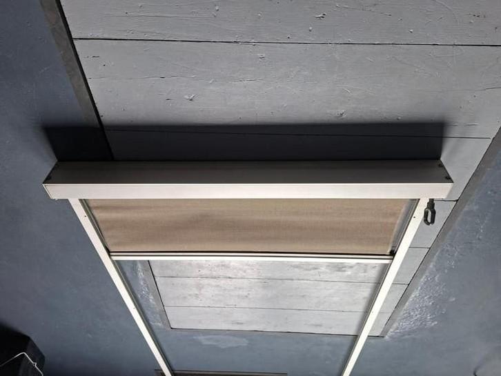 Screen  zonnescherm. B99xh199 cm. Handbediening., Ophalen, Gebruikt, Minder dan 250 cm, 150 tot 300 cm
