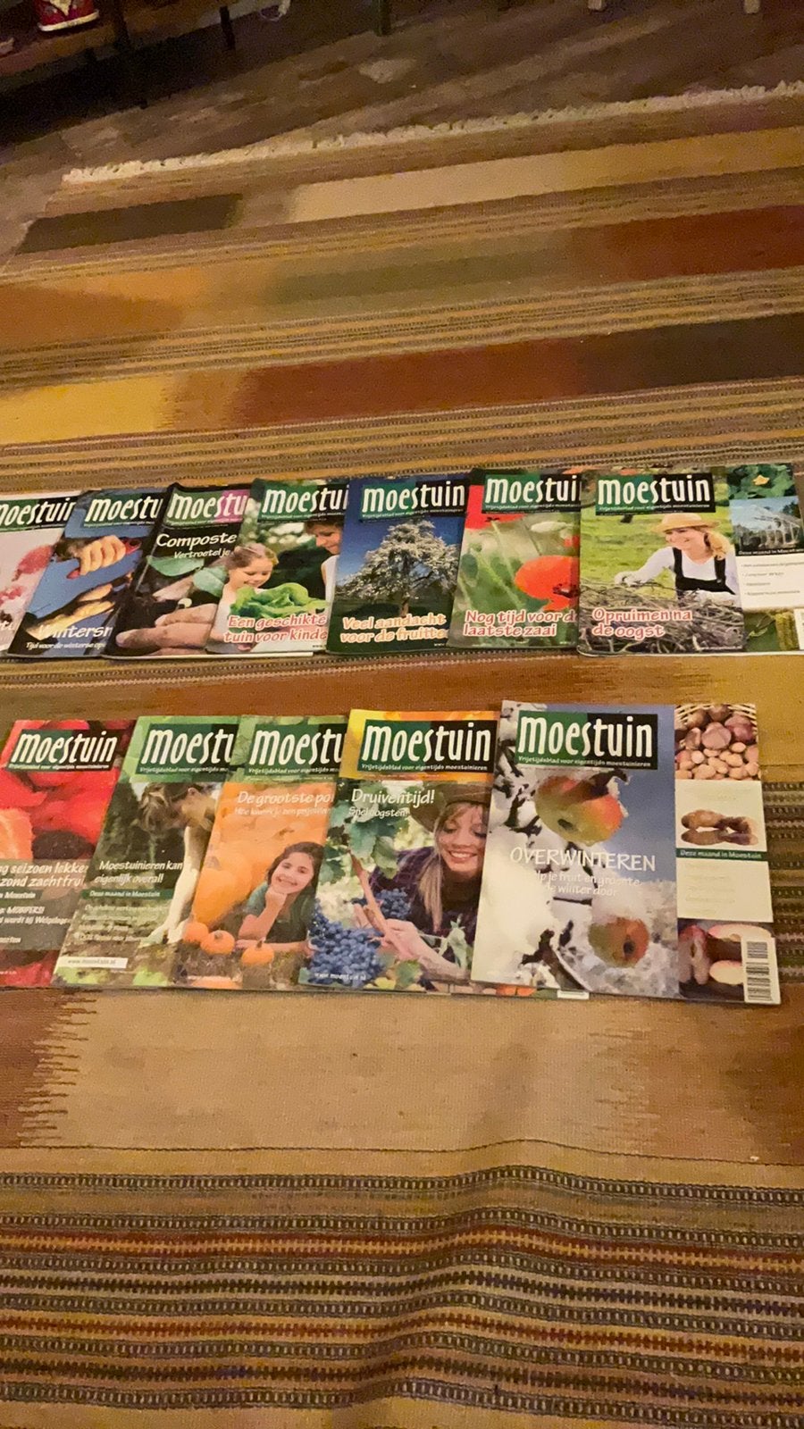Tk 13x het tijdschrift MOESTUIN, Boeken, Ophalen of Verzenden, Gelezen
