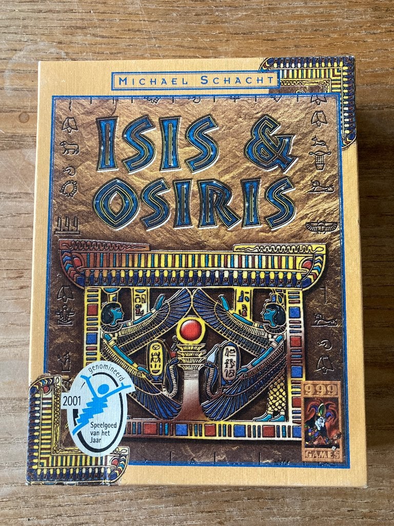 999 games - Isis & Osiris (2- 4 spelers, 7+jaar) zgan, Hobby en Vrije tijd, Gezelschapsspellen | Bordspellen, Een of twee spelers