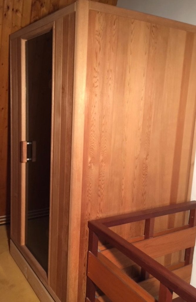 Infrarood sauna te koop, Ophalen, Gebruikt, Infrarood, Complete sauna