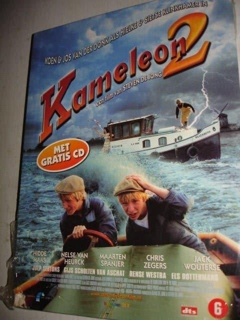 Kameleon 2- LUXE VERSIE BONUS EDITIE- CD + DVD- (NIEUW/SEAL), Cd's en Dvd's, Verzenden, Alle leeftijden, Digipak, Komedie