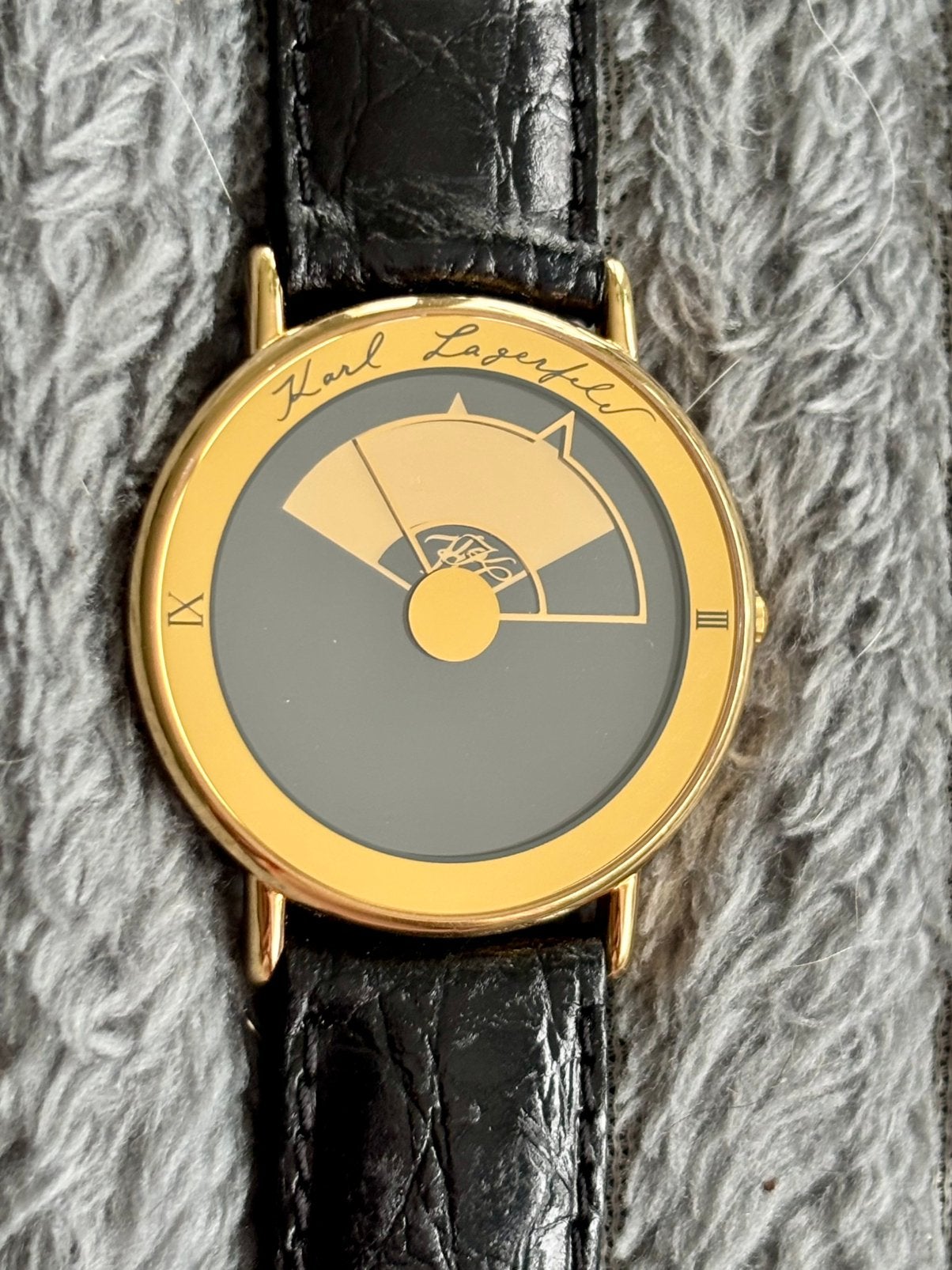 Gloednieuw Karl Lagerfeld design horloge, Ophalen of Verzenden, Zo goed als nieuw, Overige materialen