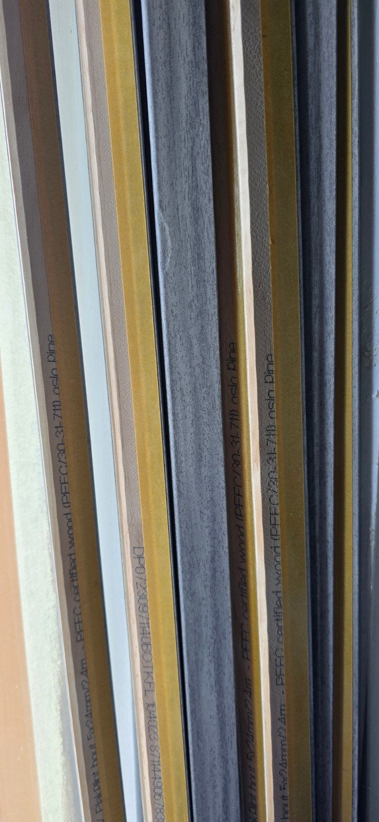 Plinten antraciet grijs, Doe-het-zelf en Verbouw, Ophalen, Nieuw, Mdf, 200 tot 250 cm