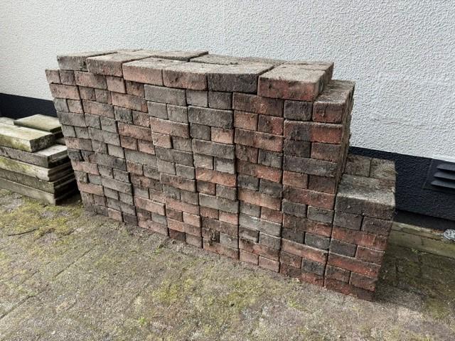Betonklinkers (BKK), Ophalen, Gebruikt, Klinkers, 10 m² of meer