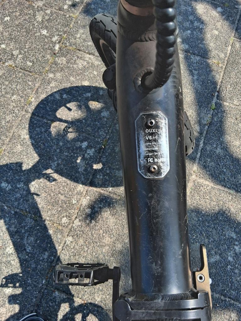Ouxl V6 elektrische fiets - 35 km/u, gashendel, Ophalen of Verzenden