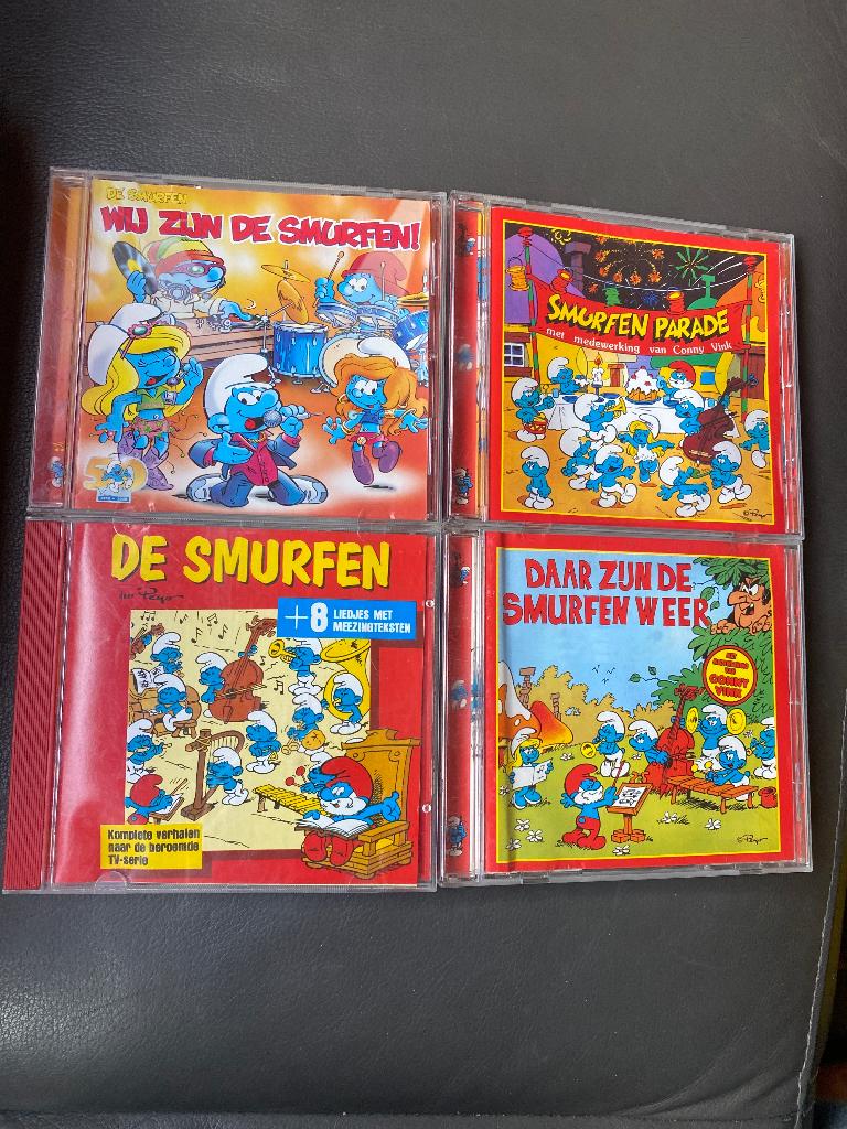 Smurfen ( 4 cd ), Cd's en Dvd's, Ophalen of Verzenden, Zo goed als nieuw, Levenslied of Smartlap