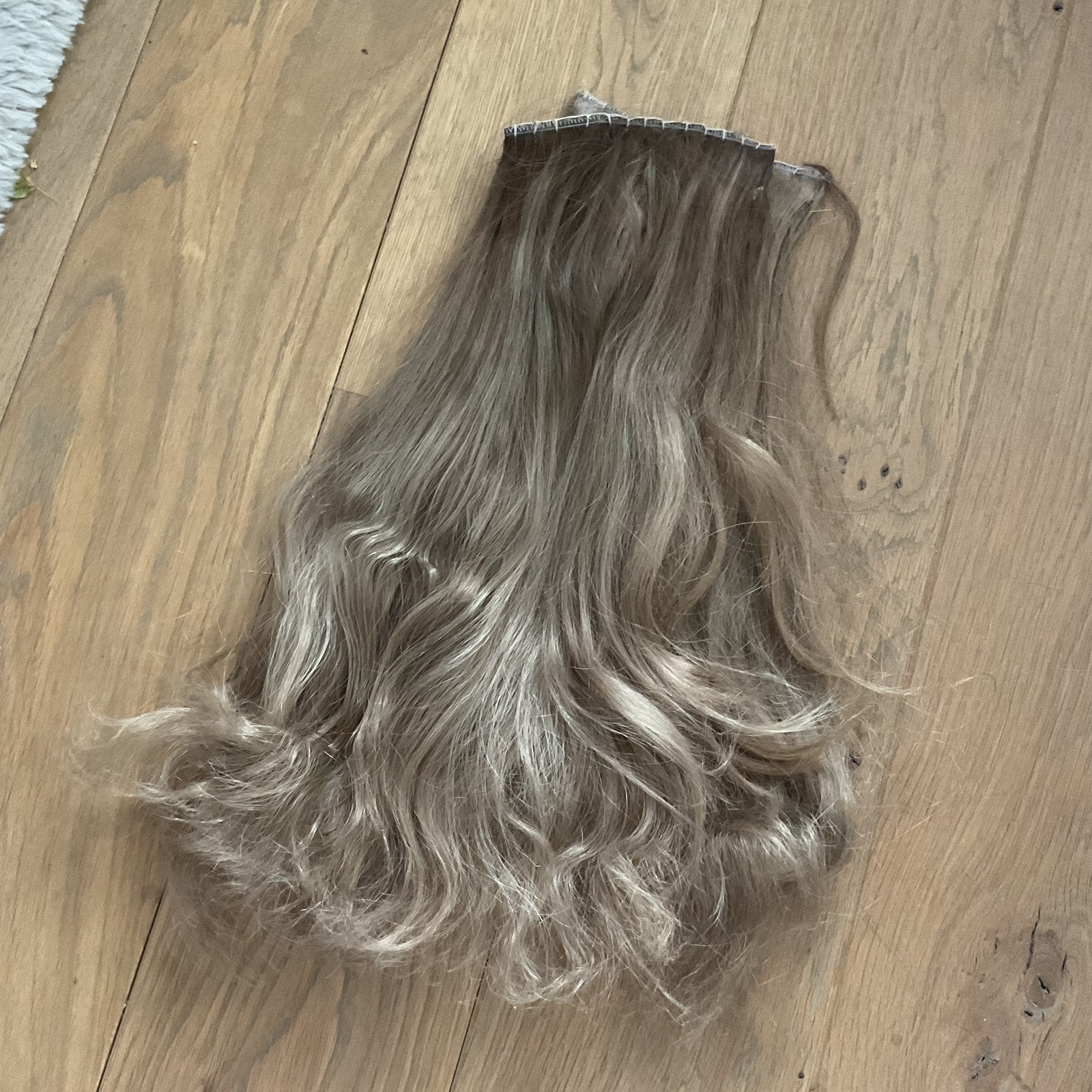 Echt haar extensions weave, Sieraden, Tassen en Uiterlijk, Uiterlijk | Haarverzorging, Ophalen of Verzenden, Gebruikt, Pruik of Haarverlenging