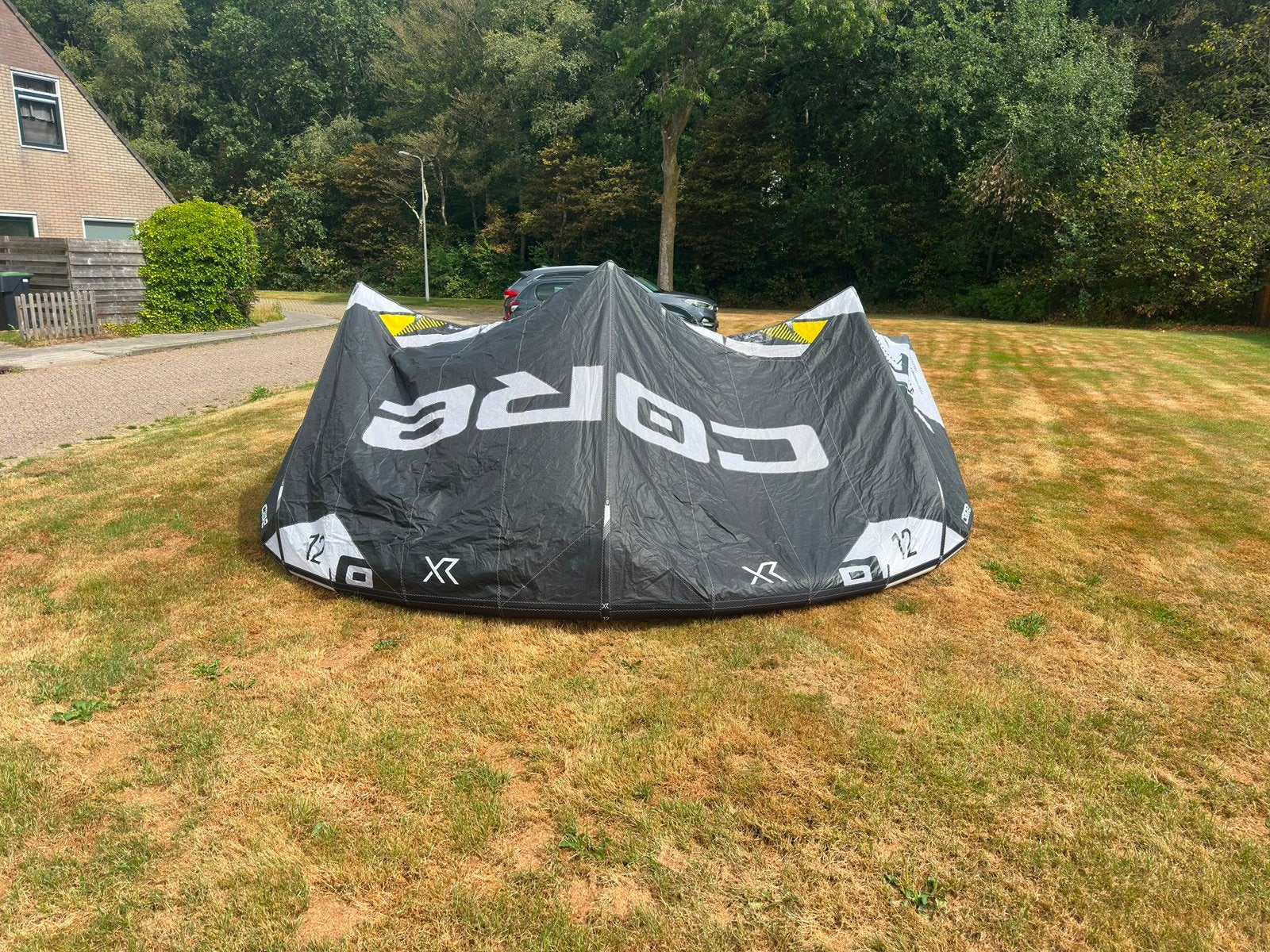 Core xr 5 12m kite/kitesurfen, Ophalen, Gebruikt, Geen board, Kite