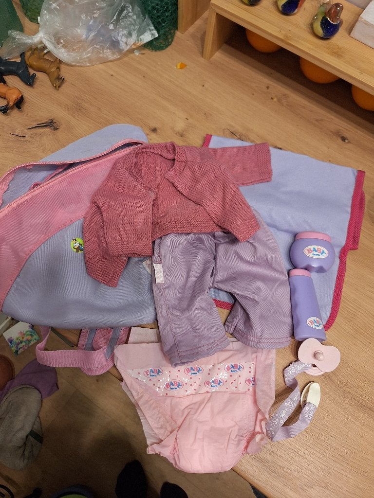 Baby born spulletjes, Kinderen en Baby's, Speelgoed | Poppen, Ophalen of Verzenden, Zo goed als nieuw, Babypop