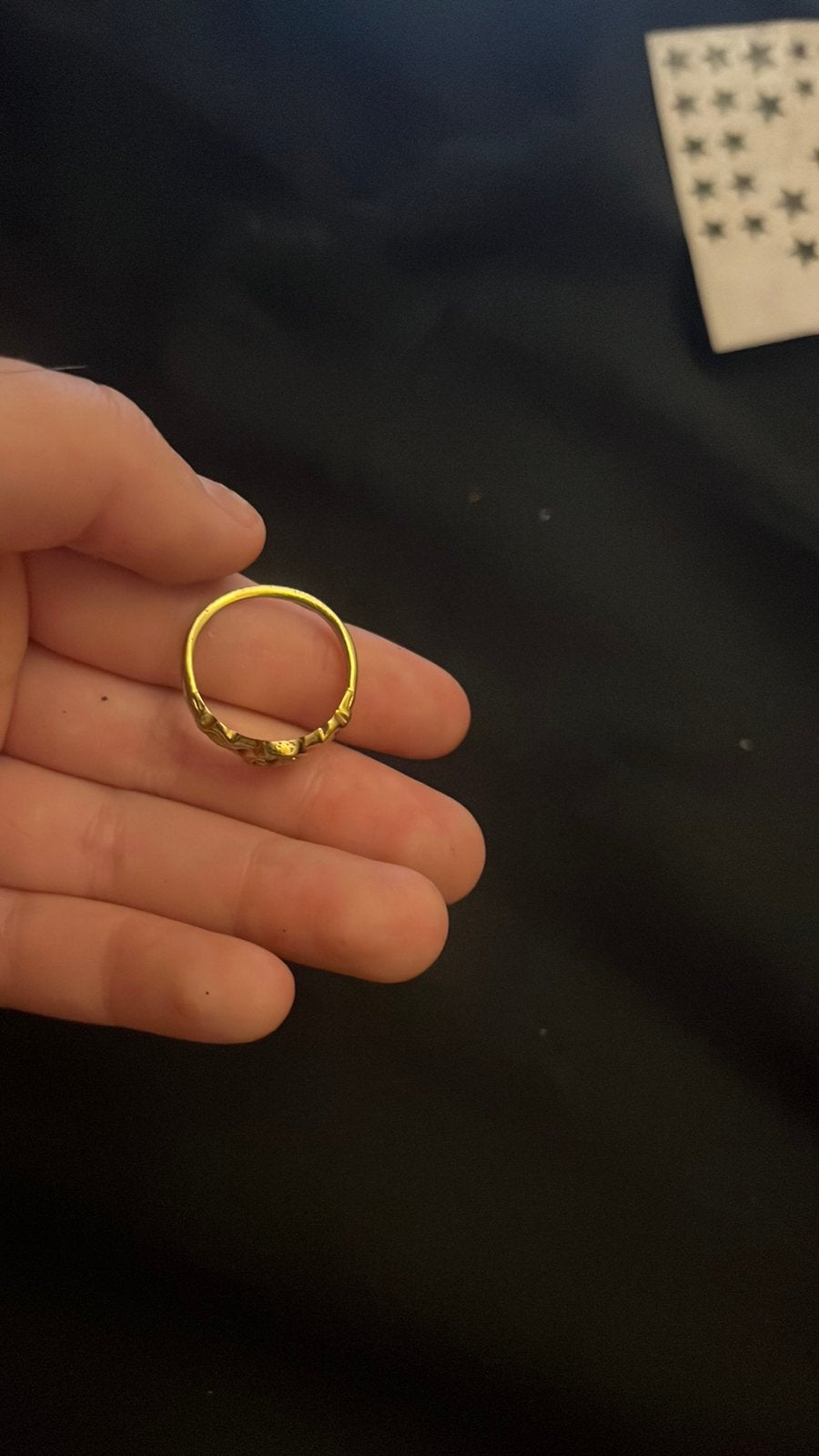 Goude ring, Ophalen, Zo goed als nieuw, Goud