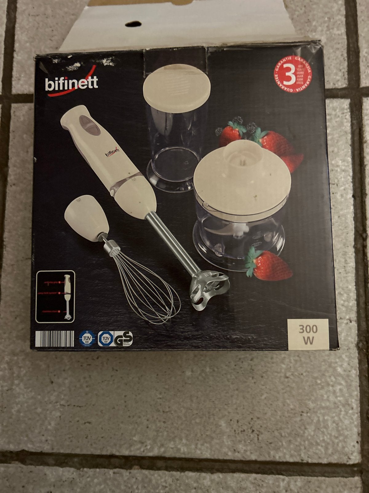 Bifinett Staafmixer Set - Nieuw in Doos, Minder dan 1 liter, Ophalen of Verzenden, Nieuw, 1 snelheid