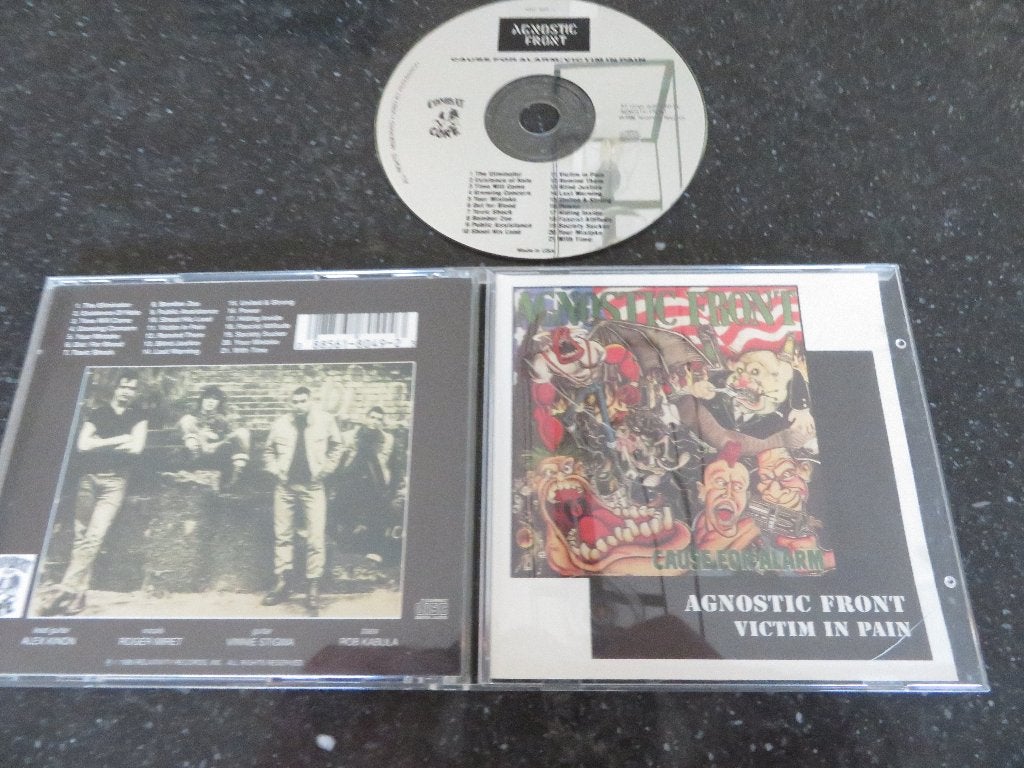 Agnostic Front – Cause For Alarm / Victim In Pain, Cd's en Dvd's, Ophalen of Verzenden, Gebruikt, Thrash metal, Album