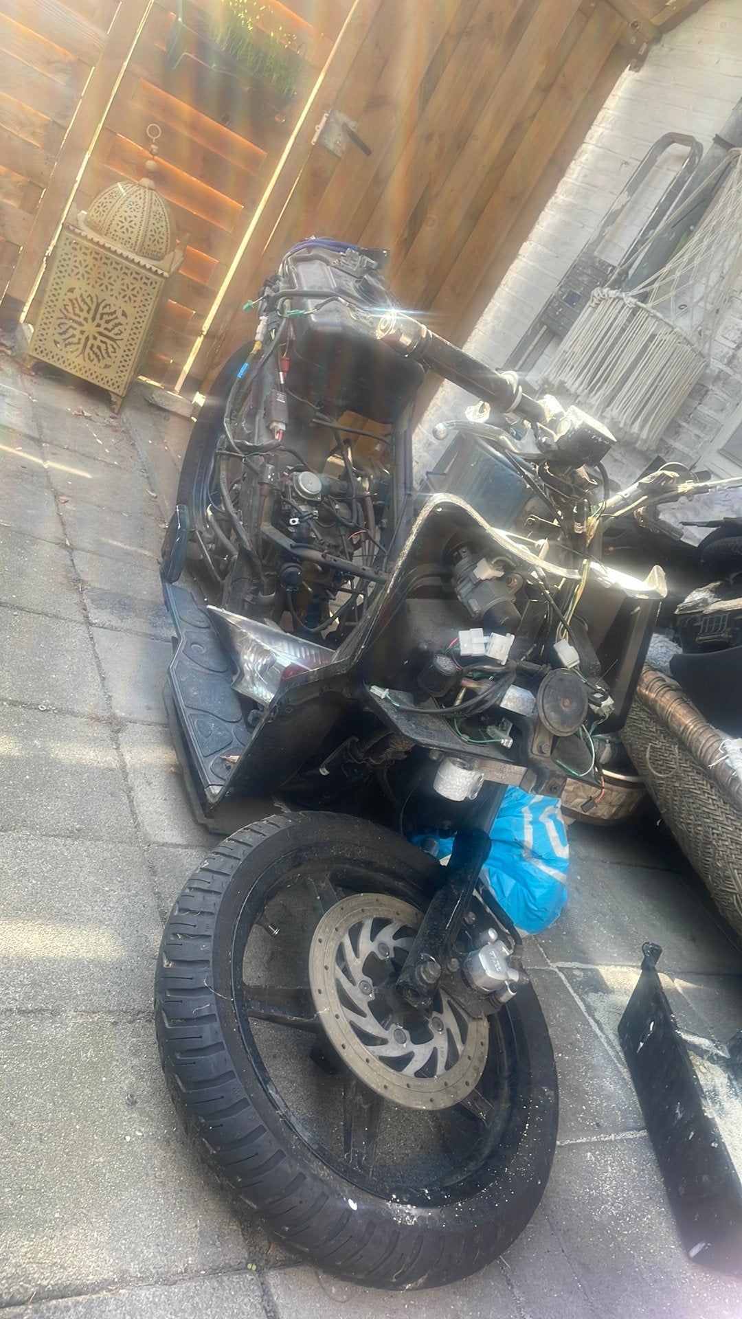 Kymco poeple s in onderdelen, Fietsen en Brommers, Ophalen, 72 cc, People S