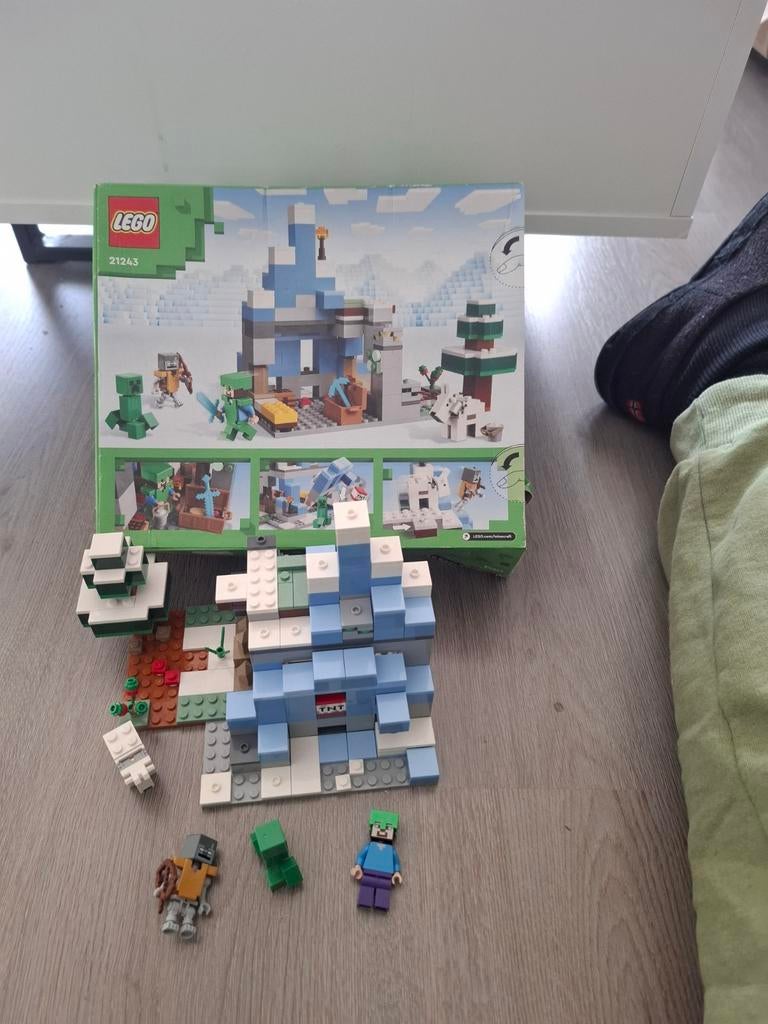 Lego minecraft 21243, Ophalen of Verzenden, Zo goed als nieuw, Lego