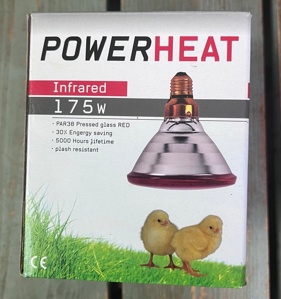PowerHeat Infrared 175watt warmte lamp te koop, Ophalen of Verzenden, Overige typen