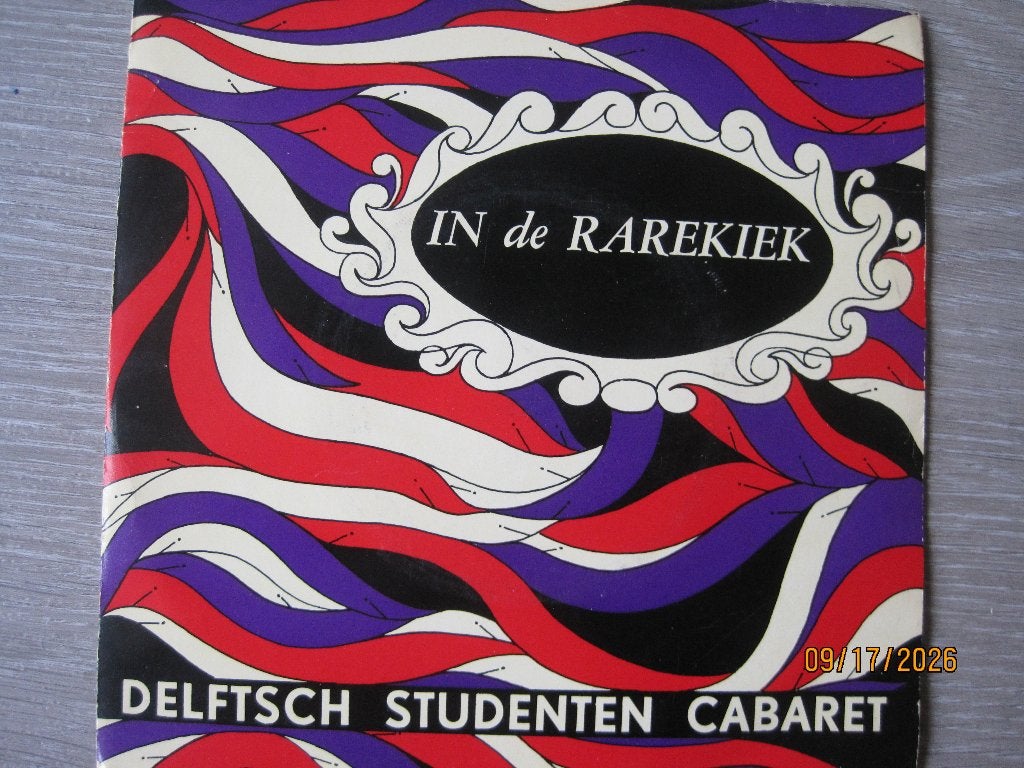 Delftsch Studenten cabaret  -  In de Rarekiek, EP, 7 inch, Ophalen of Verzenden, Zo goed als nieuw