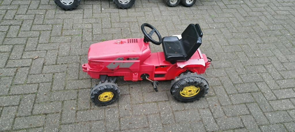 Rolly Toys John Deere trapauto tractor rood, Ophalen, Gebruikt, Trapvoertuig