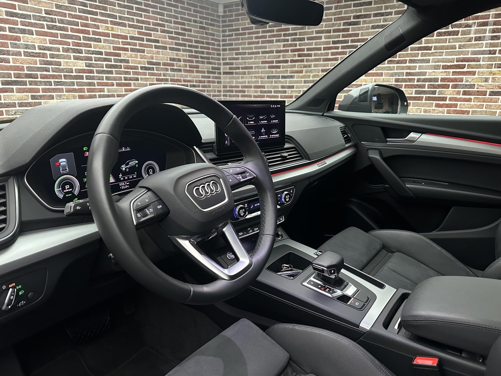 Audi Q5 Sportback 55 TFSI e S edition S-line | B&O | 360 cam, Auto's, Audi, Automaat, 14 kWh, Gebruikt, 4 cilinders