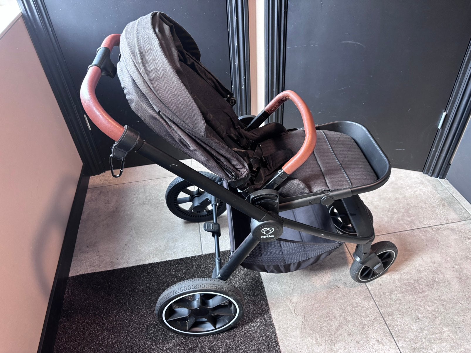 Pericles crios 3.0 kinderwagen zonder reiswieg, Gebruikt, Verstelbare duwstang, Ophalen, Kinderwagen