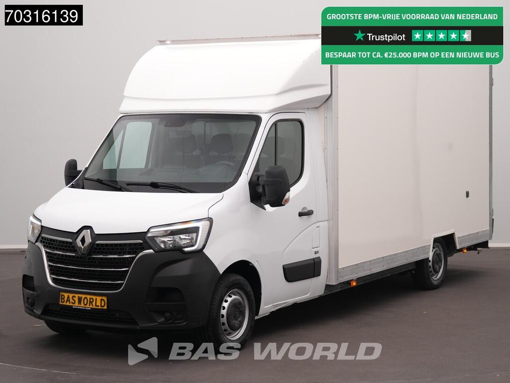 Renault Master 145PK Lowliner Bakwagen LED Navi Airco Cruise, 145 pk, Stof, Gebruikt, Euro 6