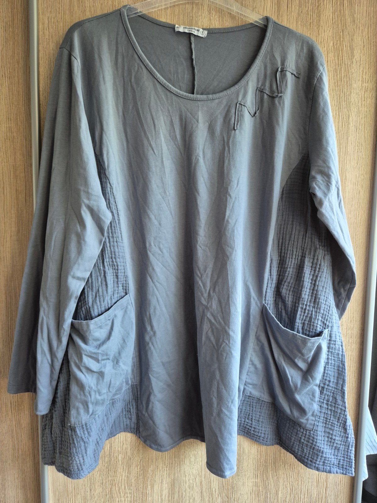 Tuniek Moonshine Fashion maat 1 (44/46/48), Blauw, Blouse of Tuniek, Ophalen of Verzenden, Zo goed als nieuw