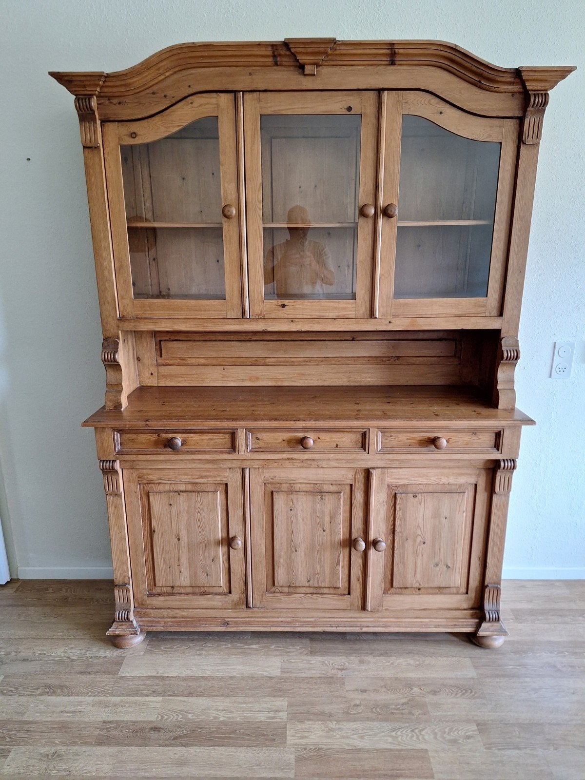 Buffetkast grenen 210x150 vandaag ophalen, Ophalen, Gebruikt, 25 tot 50 cm, 200 cm of meer