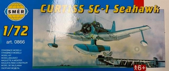 Coelianmodels, Smer 0866, Curtiss SC 1 Seahawk, 1/72, €12,99, Overige merken, 1:72 tot 1:144, Nieuw, Ophalen of Verzenden