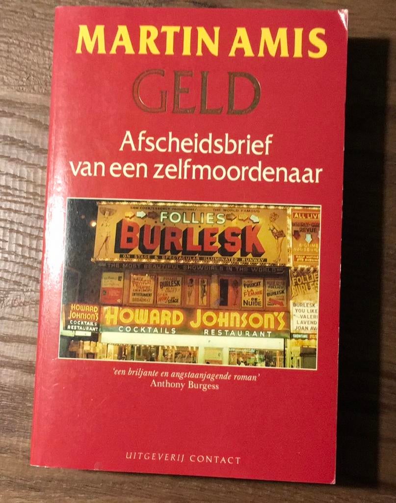Martin Amis: Geld, Boeken, Ophalen of Verzenden, Zo goed als nieuw, Europa overig