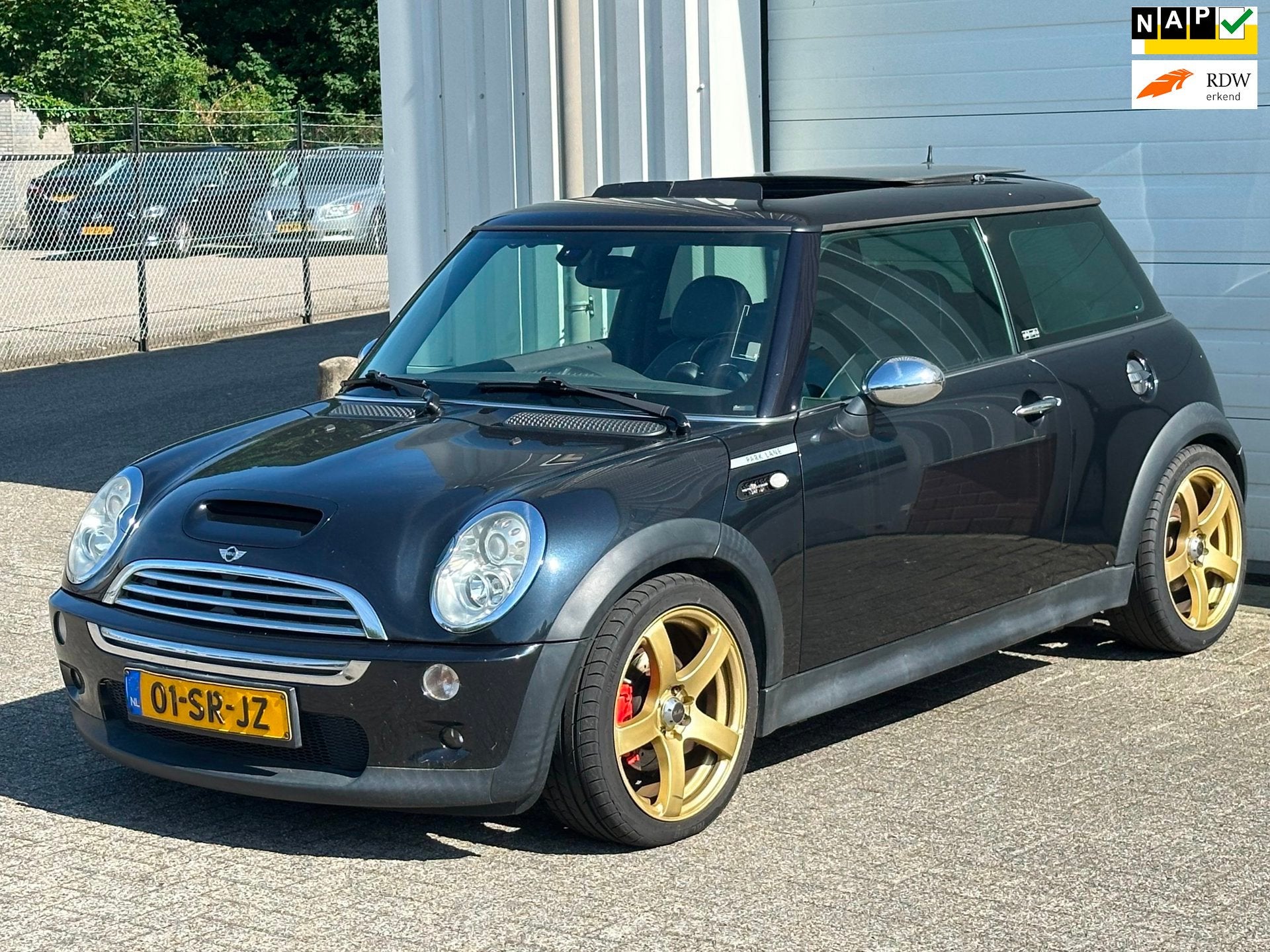 Mini 3-Deurs 1.6 Cooper S Compressor (R53) Park Lane | Schui, Auto's, Voorwielaandrijving, Dealer onderhouden, Gebruikt, Zwart