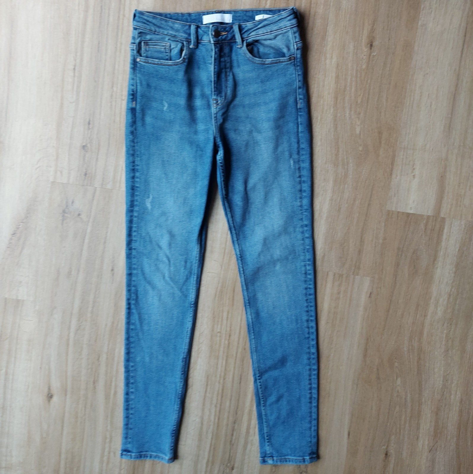 Blue Ridge spijkerbroek W29-L32 stretch high rise skinny, Kleding | Dames, Blue Ridge, Blauw, Ophalen of Verzenden, W28 - W29 (confectie 36)