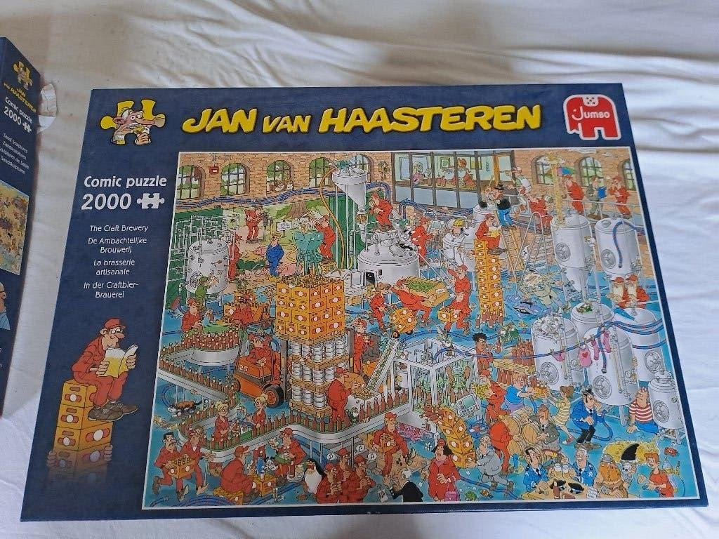Jan van haasteren puzzels 2000 stukjes, Hobby en Vrije tijd, Denksport en Puzzels, Ophalen of Verzenden, Meer dan 1500 stukjes