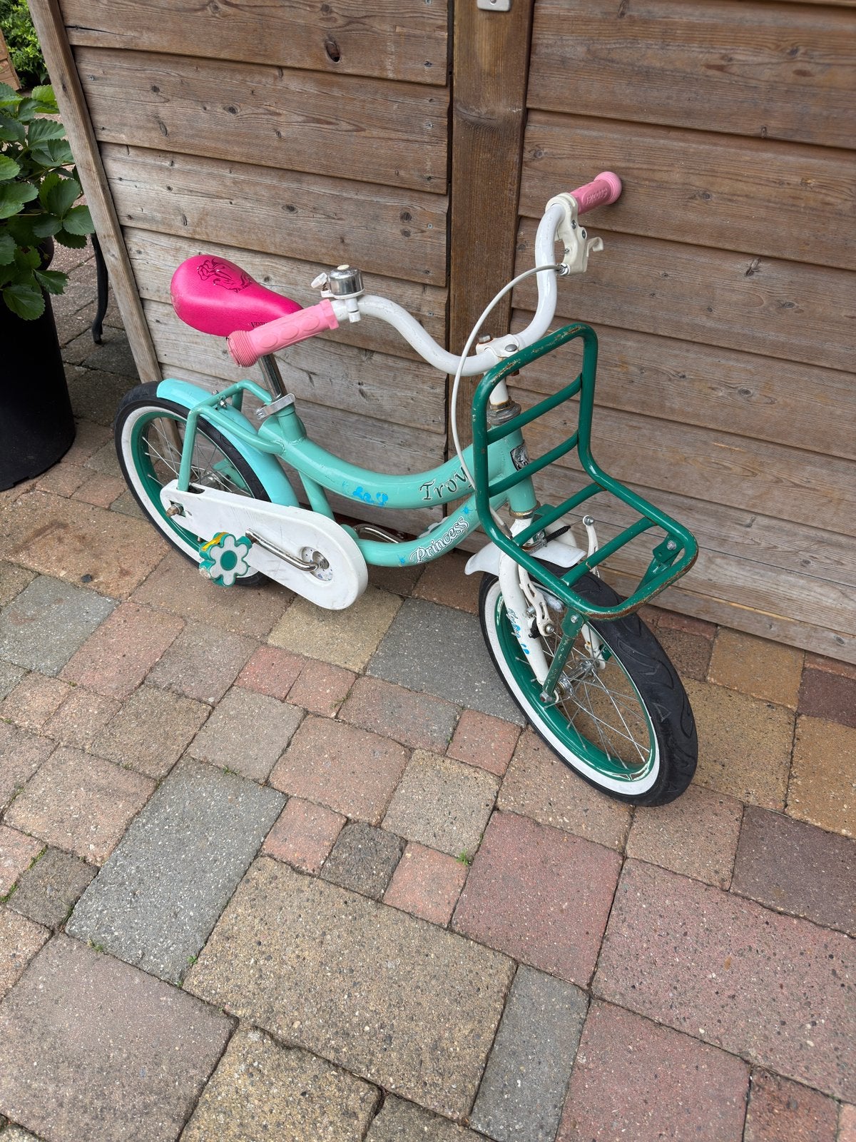 Kinder fiets, Fietsen en Brommers, Fietsen | Kinderfietsjes, Gebruikt, Minder dan 16 inch, Terugtraprem, Ophalen