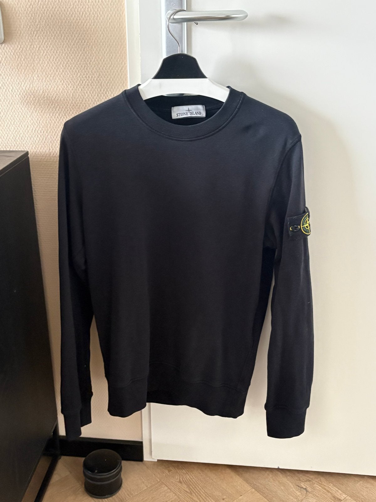 Stone Island Trui Zwart Maat S - Zo goed als nieuw, Ophalen of Verzenden, Zo goed als nieuw, Maat 46 (S) of kleiner, Zwart