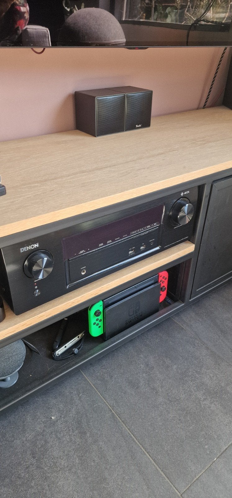 denon / jamo / teufel home cinema + multiroom, Overige merken, Ophalen of Verzenden, Zo goed als nieuw, Minder dan 60 watt